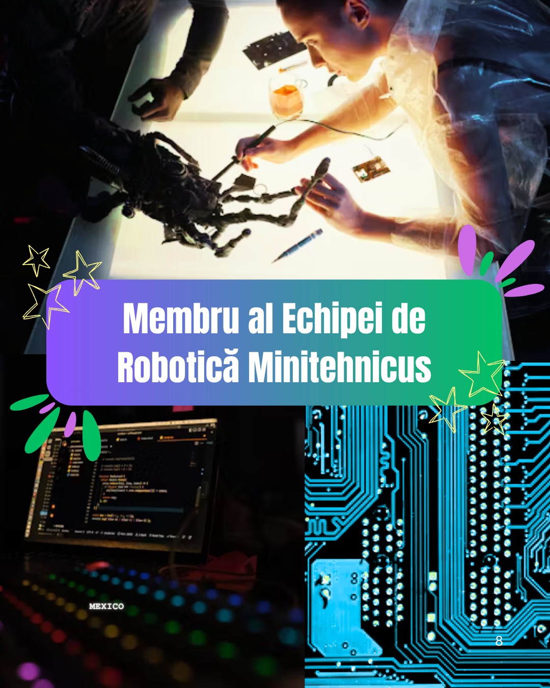 MEMBRU ECHIPĂ DE ROBOTICĂ